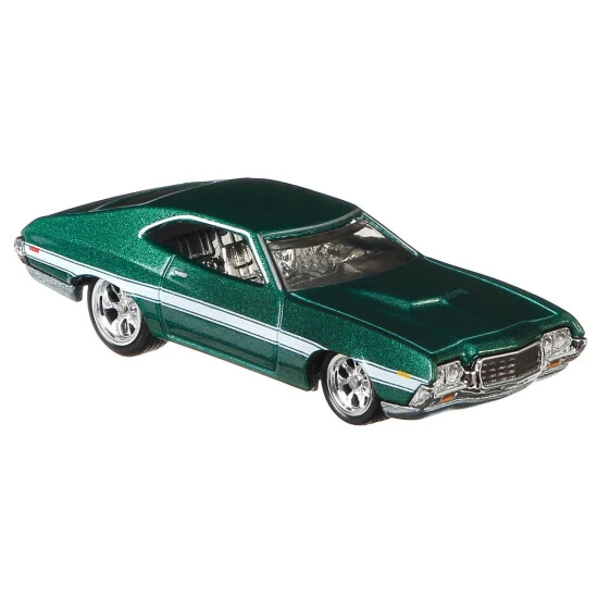 Bester Verkauf ✔️ Hot Wheels GBW75-70 Ford Gran Torino Sport Grün Metallic - Fast & Furious Maßstab 1:64 🔥 3 Bester Verkauf ✔️ Hot Wheels GBW75-70 Ford Gran Torino Sport Grün Metallic - Fast & Furious Maßstab 1:64 🔥 – Bild 3