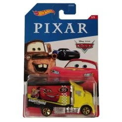 Neu 🔥 Hot Wheels GJV19 - Hiway Hauler Auto Aus Dem Film "Disney - Cars" Gelb ✔️