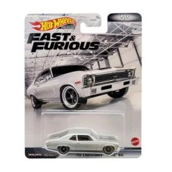 Top 10 ✔️ Hot Wheels DMC55-HCP14 Chevrolet Nova SS Silber 1970 - Fast & Furious Maßstab 1:64 Modellauto ✨