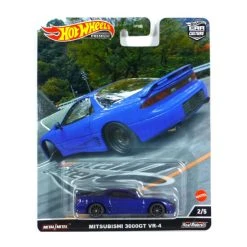 Aktion ⭐ Hot Wheels FPY86-HCJ98 Mitsubishi 3000GT VR-4 Blau Metallic - Mountain Drifters 2/5 Maßstab Ca. 1:64 Modellauto 🎉