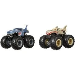 Bester Verkauf ❤️ Hot Wheels Monster Trucks 1:64 Die-Cast 2er-Pack Mega Wrex Vs Leopard Shark ❤️ -Hot Wheels Verkäufe unnamed file 1206