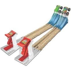 Besorgen ⌛ Hot Wheels Monster Truck Doppel-Rampe Inkl. 2 Spielzeugautos, Spielset ⌛ -Hot Wheels Verkäufe unnamed file 121