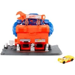 Am billigsten ✔️ Hot Wheels Gorilla-Angriff Werkstatt Spielset Inkl. 1 Spielzeugauto 🔔