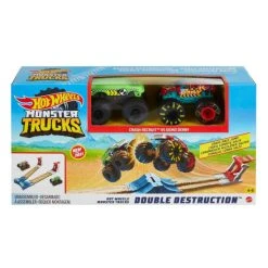 Besorgen ⌛ Hot Wheels Monster Truck Doppel-Rampe Inkl. 2 Spielzeugautos, Spielset ⌛ -Hot Wheels Verkäufe unnamed file 123
