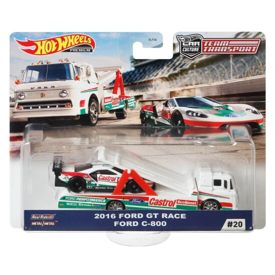 Am billigsten ✨ Hot Wheels FLF56-40 Ford GT Race + Ford C-800 "Castrol" Team Transport Maßstab 1:64 Modellauto 👏 2 Am billigsten ✨ Hot Wheels FLF56-40 Ford GT Race + Ford C-800 "Castrol" Team Transport Maßstab 1:64 Modellauto 👏 – Bild 2