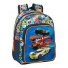 Besorgen 💯 Schulrucksack Hot Wheels Challenge Bunt Marineblau (27 X 33 X 10 Cm) ✔️