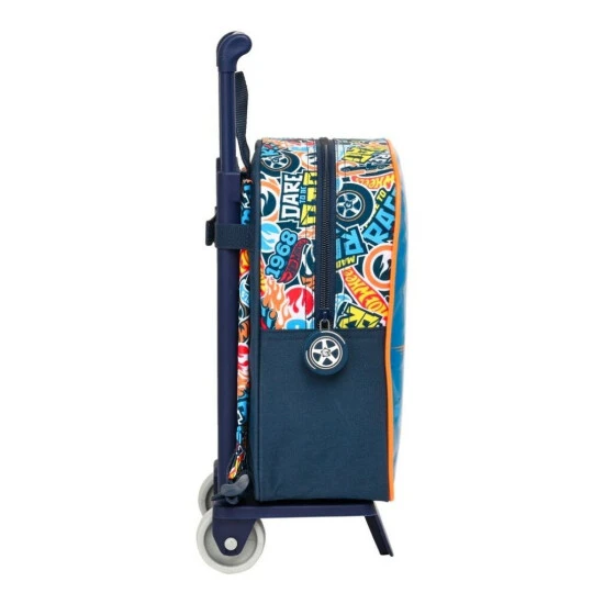 Aktion ✔️ Schulrucksack Mit Rädern Hot Wheels Challenge Marineblau (22 X 28 X 10 Cm) 🛒 2 Aktion ✔️ Schulrucksack Mit Rädern Hot Wheels Challenge Marineblau (22 X 28 X 10 Cm) 🛒 – Bild 2