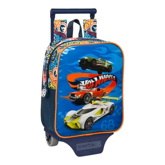 Aktion ✔️ Schulrucksack Mit Rädern Hot Wheels Challenge Marineblau (22 X 28 X 10 Cm) 🛒 5 Aktion ✔️ Schulrucksack Mit Rädern Hot Wheels Challenge Marineblau (22 X 28 X 10 Cm) 🛒 – Bild 5