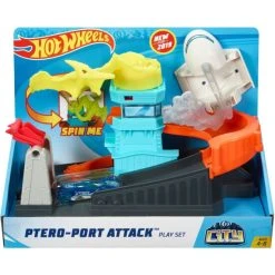 Neu ❤️ Hot Wheels City Flugsaurier-Attacke Spielset ❤️ -Hot Wheels Verkäufe unnamed file 1393