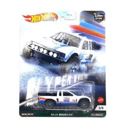 Bestpreis 🧨 Hot Wheels FPY86-GRJ84 Baja Bouncer Weiss/rot/blau - Hyper Haulers 2/5 Maßstab Ca. 1:64 Modellauto 🥰
