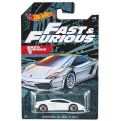 Coupon ⭐ Hot Wheels Fast & Furious Auto Lamborghini 6,1 Cm Weiß 🔔
