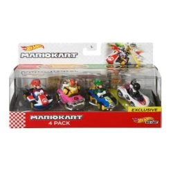 Angebote 💯 Hot Wheels Mario Kart Die Cast 4er-Pack, Spielzeugautos Mit Exkl. Yoshi Spielauto 🎉 -Hot Wheels Verkäufe unnamed file 1602