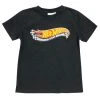 Aktion ⭐ Hot Wheels - Chequered Flag T-Shirt Für Mädchen PG729 (98) (Schwarz) 😉