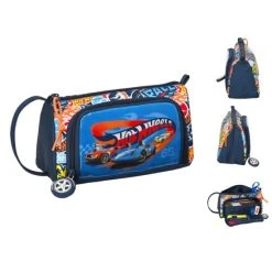 Schlussverkauf ✔️ Schulmäppchen Hot Wheels Challenge Bunt Marineblau (20 X 11 X 8.5 Cm) (32 Stücke) ✨ -Hot Wheels Verkäufe unnamed file 1754