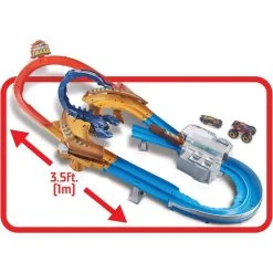 Bestes Angebot 💯 Hot Wheels GTL33 - Monster Trucks Skorpion Beschleuniger Rennbahn Set Mit Monster Truck Und Hot Wheels Fahrzeug Und Riesigem Skorpion Als Erzfeind, Ab 4 Jahren ✨ -Hot Wheels Verkäufe unnamed file 1767