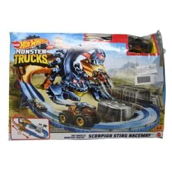 Bestes Angebot 💯 Hot Wheels GTL33 - Monster Trucks Skorpion Beschleuniger Rennbahn Set Mit Monster Truck Und Hot Wheels Fahrzeug Und Riesigem Skorpion Als Erzfeind, Ab 4 Jahren ✨ -Hot Wheels Verkäufe unnamed file 1770