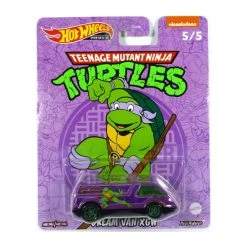 Auslauf 🛒 Hot Wheels DLB45-HCN93 Dream Van XGW Lila -Turtles 5/5 Maßstab 1:64 Modellauto ⭐