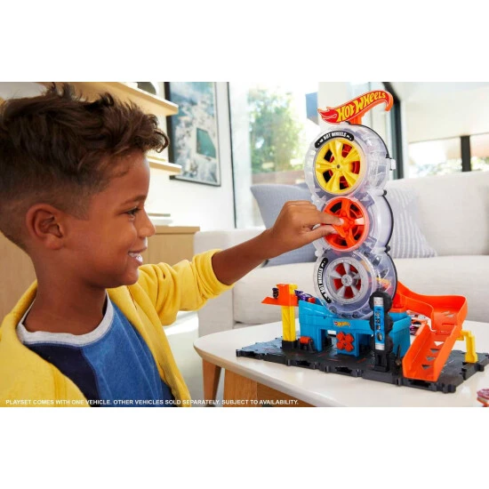 Coupon 🔥 Hot Wheels City Super Reifenshop Spielset, Geschenk Für Kinder Von 4 Bis 8 Jahren 🌟 2 Coupon 🔥 Hot Wheels City Super Reifenshop Spielset, Geschenk Für Kinder Von 4 Bis 8 Jahren 🌟 – Bild 2