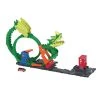 Rabatt ⭐ Hot Wheels City Drachen-Angriff Looping Set, Zubehör Inkl. 1 Spielzeugauto ⌛