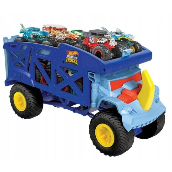 Auslauf 🌟 Hot Wheels Monster Trucks Transporter Nashorn, Schlepper, Geschenk Für Kinder Ab 3 Jahren 👍 12 Auslauf 🌟 Hot Wheels Monster Trucks Transporter Nashorn, Schlepper, Geschenk Für Kinder Ab 3 Jahren 👍 – Bild 12