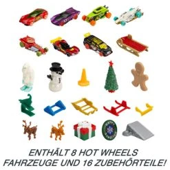 Bester Verkauf ❤️ Hot Wheels Kinder-Adventskalender 2022 Inkl. 8 Spielzeug-Autos In 1:64 ✔️ -Hot Wheels Verkäufe unnamed file 261