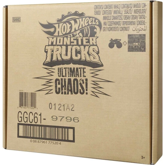 Schlussverkauf 💯 Hot Wheels GGC61 - Monster Trucks Ultimatives Chaos Die-Cast-Fahrzeuge Im Maßstab 1:64 12er-Pack, Spielzeug Für Kinder Ab 3 Jahren 🔔 2 Schlussverkauf 💯 Hot Wheels GGC61 - Monster Trucks Ultimatives Chaos Die-Cast-Fahrzeuge Im Maßstab 1:64 12er-Pack, Spielzeug Für Kinder Ab 3 Jahren 🔔 – Bild 2