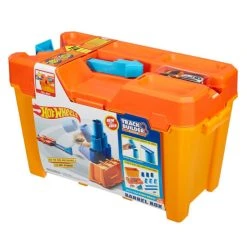 Coupon 👏 Hot Wheels Track Builder System Fässer-Stunt Box ❤️