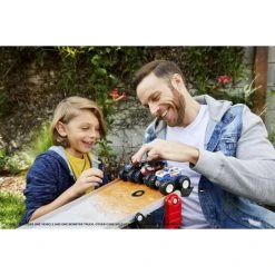 Auslauf 🔔 Hot Wheels Monster Trucks 2-in-1 Crashrennen-Truck ❤️ -Hot Wheels Verkäufe unnamed file 371
