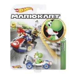 Bestes Angebot ⭐ Hot Wheels Mario Kart Replica 1:64 Die-Cast Yoshi 👍