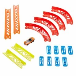 Auslauf 🤩 Hot Wheels Track Builder - Premium-Kurven-Set 🧨