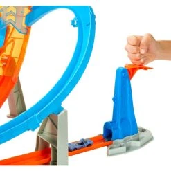 Budget ⌛ Hot Wheels Looping Crash Trackset Inkl. 1 Spielzeugauto, Motorisierte Autorennbahn ❤️ -Hot Wheels Verkäufe unnamed file 536