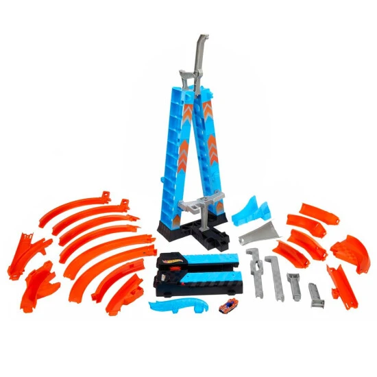 Bestes Angebot ✨ Hot Wheels Himmelscrash-Turm Inkl. 1 Spielzeugauto, Motorisierte Autorennbahn 🛒 4 Bestes Angebot ✨ Hot Wheels Himmelscrash-Turm Inkl. 1 Spielzeugauto, Motorisierte Autorennbahn 🛒 – Bild 4