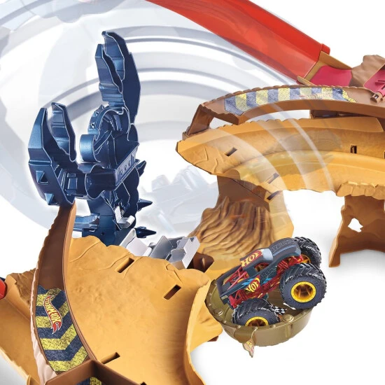 Beste Bewertungen von 🛒 Hot Wheels Monster Trucks Skorpion-Beschleuniger Rennbahn Set Inkl. 2 Spielzeugautos ⭐ 4 Beste Bewertungen von 🛒 Hot Wheels Monster Trucks Skorpion-Beschleuniger Rennbahn Set Inkl. 2 Spielzeugautos ⭐ – Bild 4