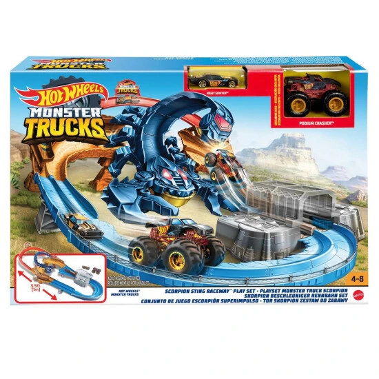 Beste Bewertungen von 🛒 Hot Wheels Monster Trucks Skorpion-Beschleuniger Rennbahn Set Inkl. 2 Spielzeugautos ⭐ 8 Beste Bewertungen von 🛒 Hot Wheels Monster Trucks Skorpion-Beschleuniger Rennbahn Set Inkl. 2 Spielzeugautos ⭐ – Bild 8