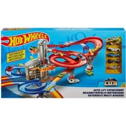 Top 10 👏 Hot Wheels FXN21 - Auto Lift Expressway Track Set Mit Batterie Betriebenen Looping 🌟