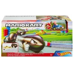 Bester Verkauf 👍 Hot Wheels Mario Kart Kugelwilli Spielset, Starter Inkl. 1 Spielzeugauto 😍