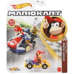 Budget 🥰 Hot Wheels Mario Kart Diddy Kong Figur ✨