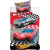 Besorgen ❤️ Kinderbettwäsche Set Garnitur Auto Wendbar Hot Wheels 140x200cm Baumwolle Rotgr ❤️