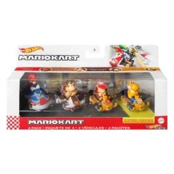 Rabatt 👍 Hot Wheels Mario Kart 1:64 Die-Cast 4er-Pack 🧨
