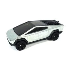 Beste Bewertungen von ⌛ Hot Wheels HBG21 Tesla Cybertruck Silber Maßstab Ca. 1:64 ID Serie Modellauto ✨
