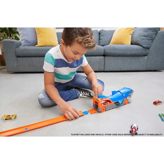 Aktion 🌟 Hot Wheels Hungriger Hai-Transporter Für Bis Zu 5 Spielzeugautos 🎉 2 Aktion 🌟 Hot Wheels Hungriger Hai-Transporter Für Bis Zu 5 Spielzeugautos 🎉 – Bild 2