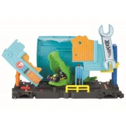 Bester Verkauf ⭐ Hot Wheels City Kroko-Angriff Werkstatt Spielset 🤩 -Hot Wheels Verkäufe unnamed file 942